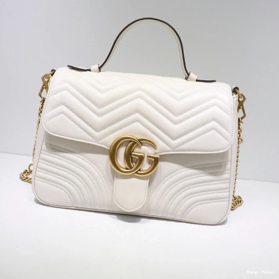 Hyper Peter Marmont Gucci handle top GG bag medium 0708